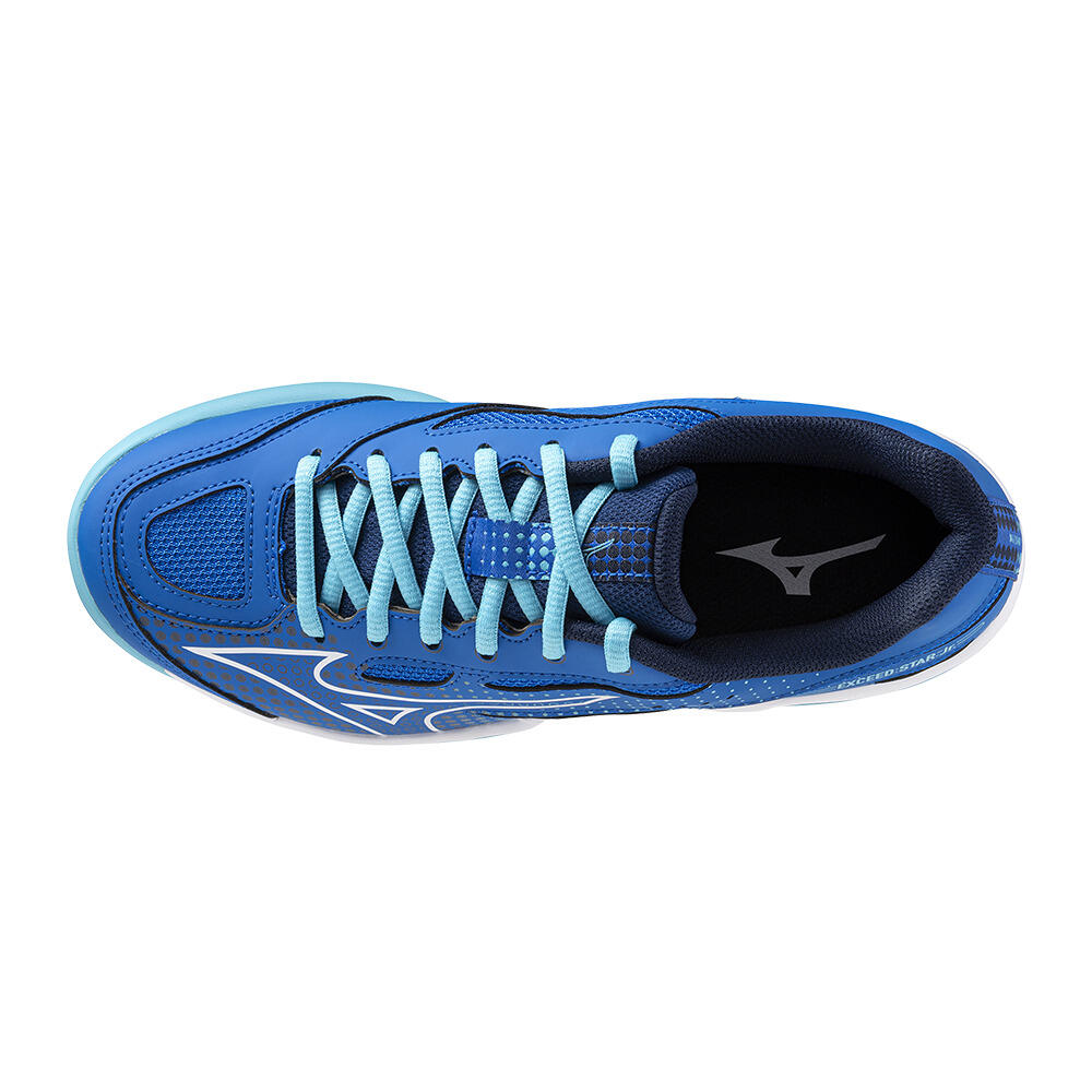 EXCEED STAR CLAY JUNIOR BLAU/WEIß 4/4