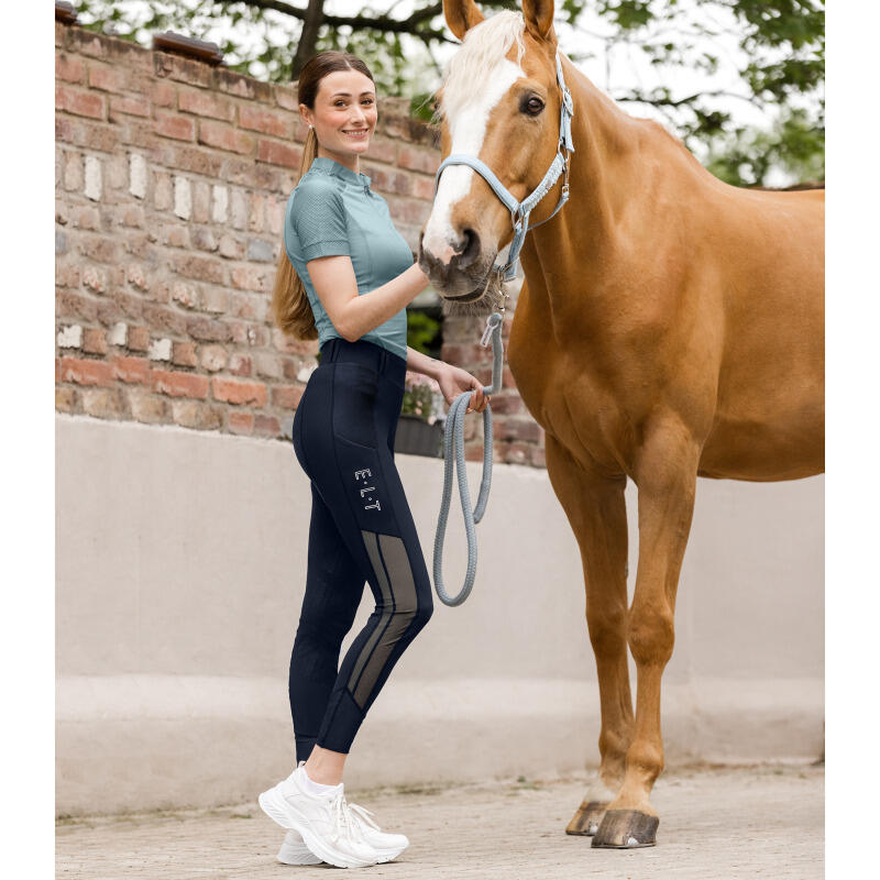 Legging équitation full grip femme ELT Nina 3/4