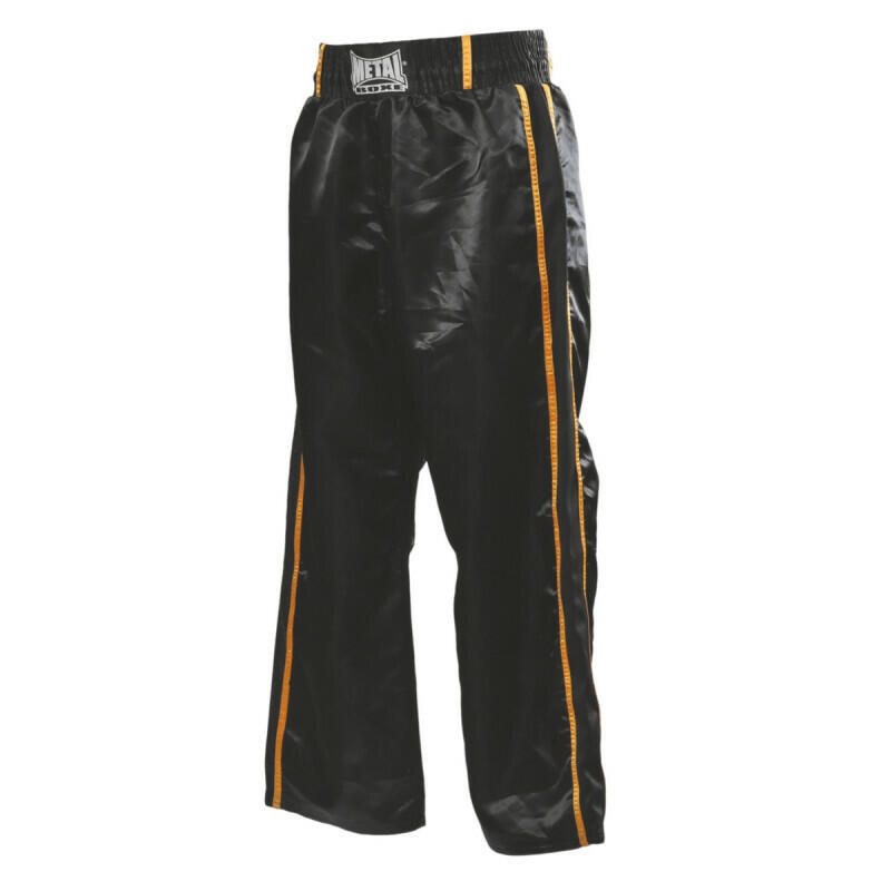 Metal Boxe - Jogging Full 2 Bandes Gold Metal Boxe - Pantalons - Jaune|noir - 160 Cm - Decathlon
