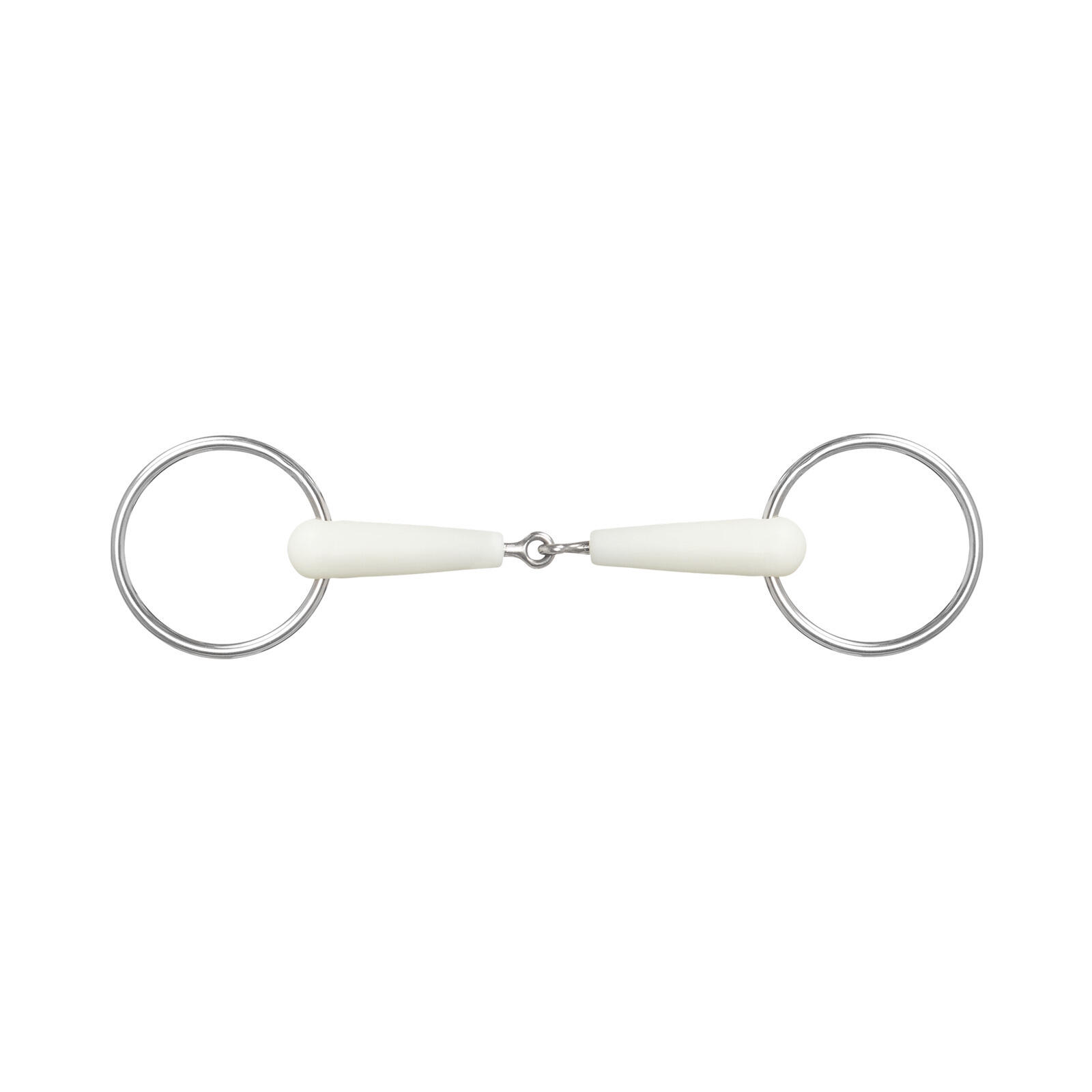 Mors 2 ringen voor gebroken paarden Happy Mouth 2/2