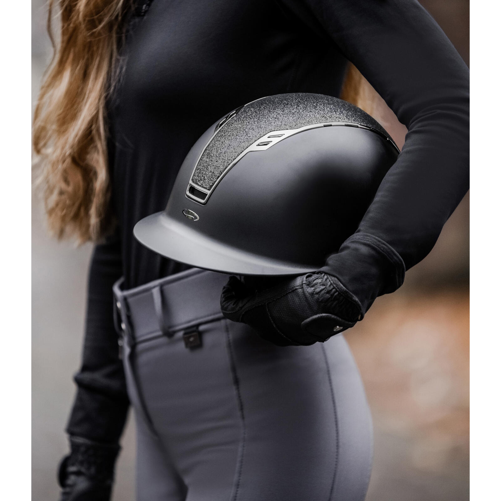 Casco da bici da equitazione Swing H22 Shine 3/6
