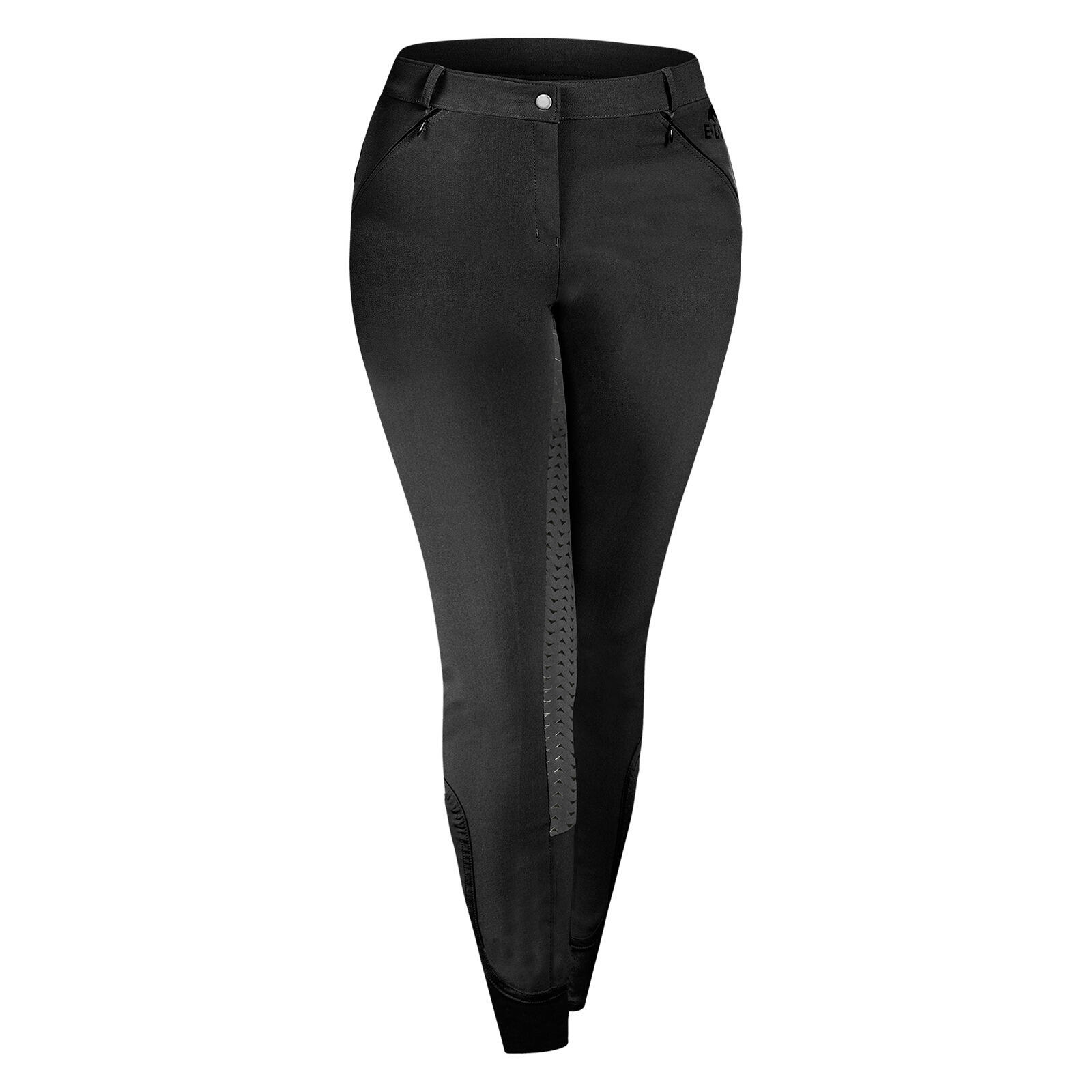 Pantaloni da equitazione full grip donna ELT Dahlia Silikon 1/4