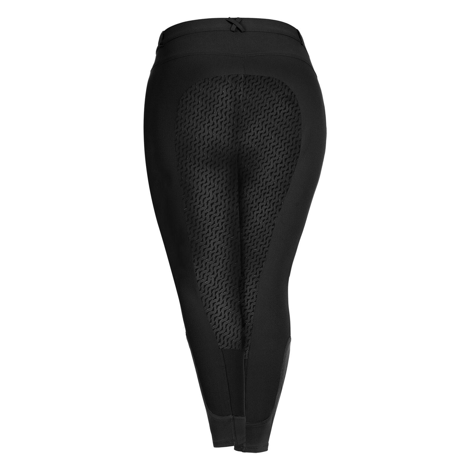 Pantaloni da equitazione full grip donna ELT Dahlia Silikon 2/4