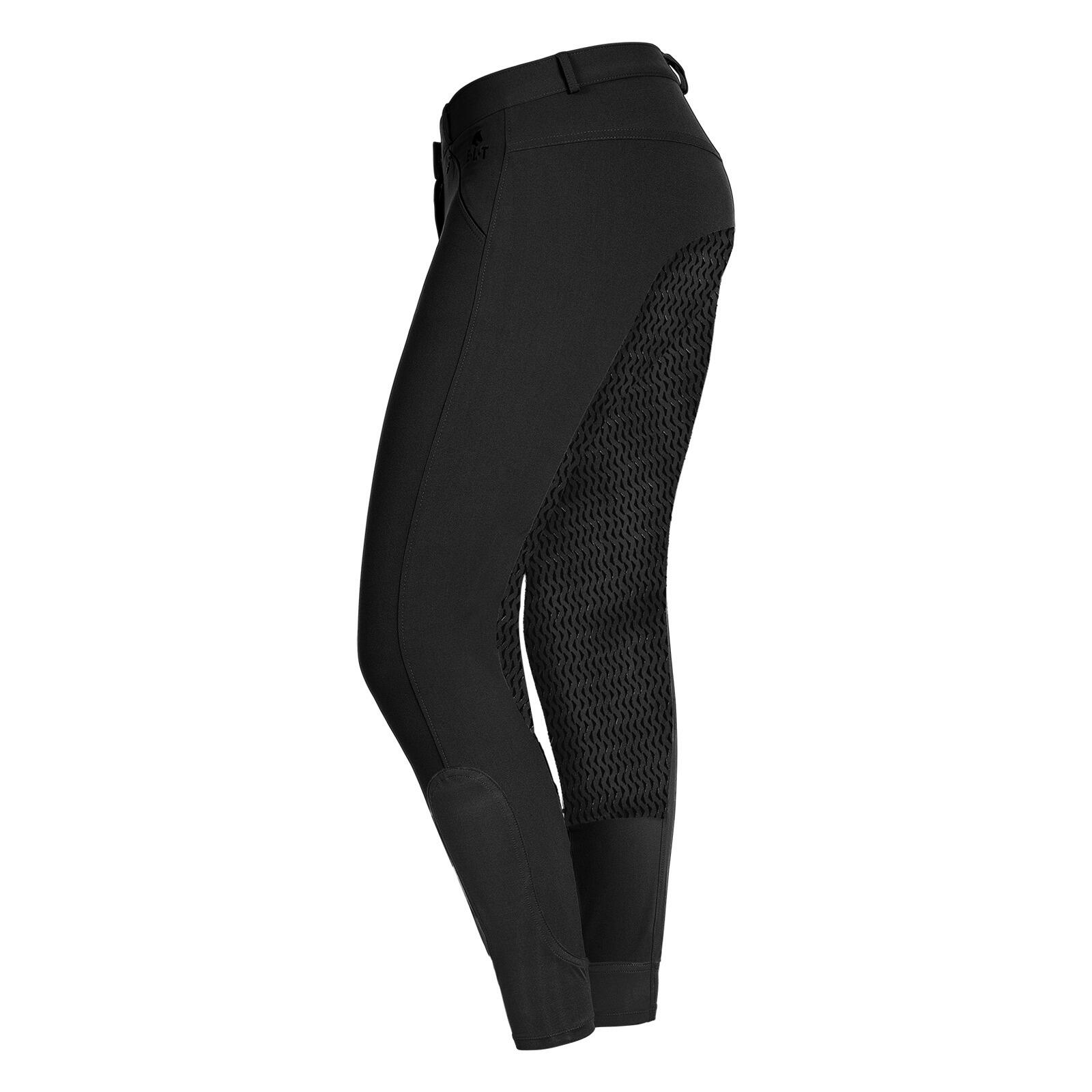 Pantaloni da equitazione full grip donna ELT Dahlia Silikon 4/4