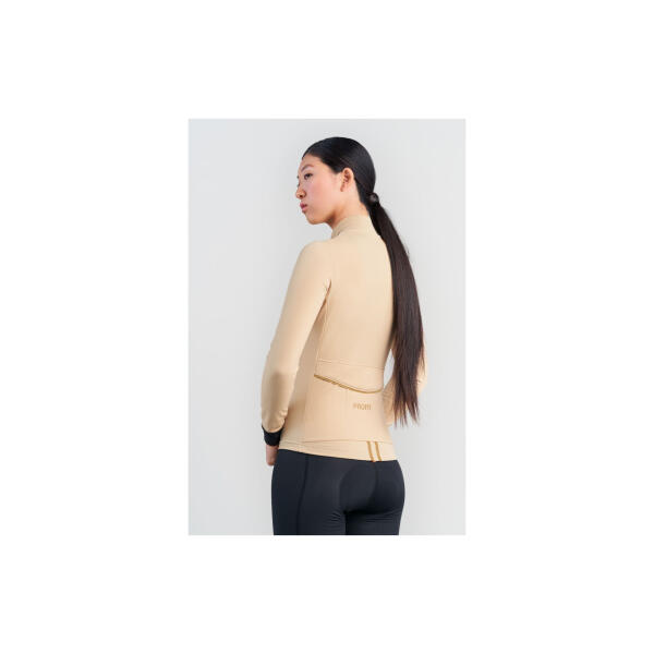 Maillot Manches Longues Femme Spiuk Profit Cold&Rain Beige 6/6