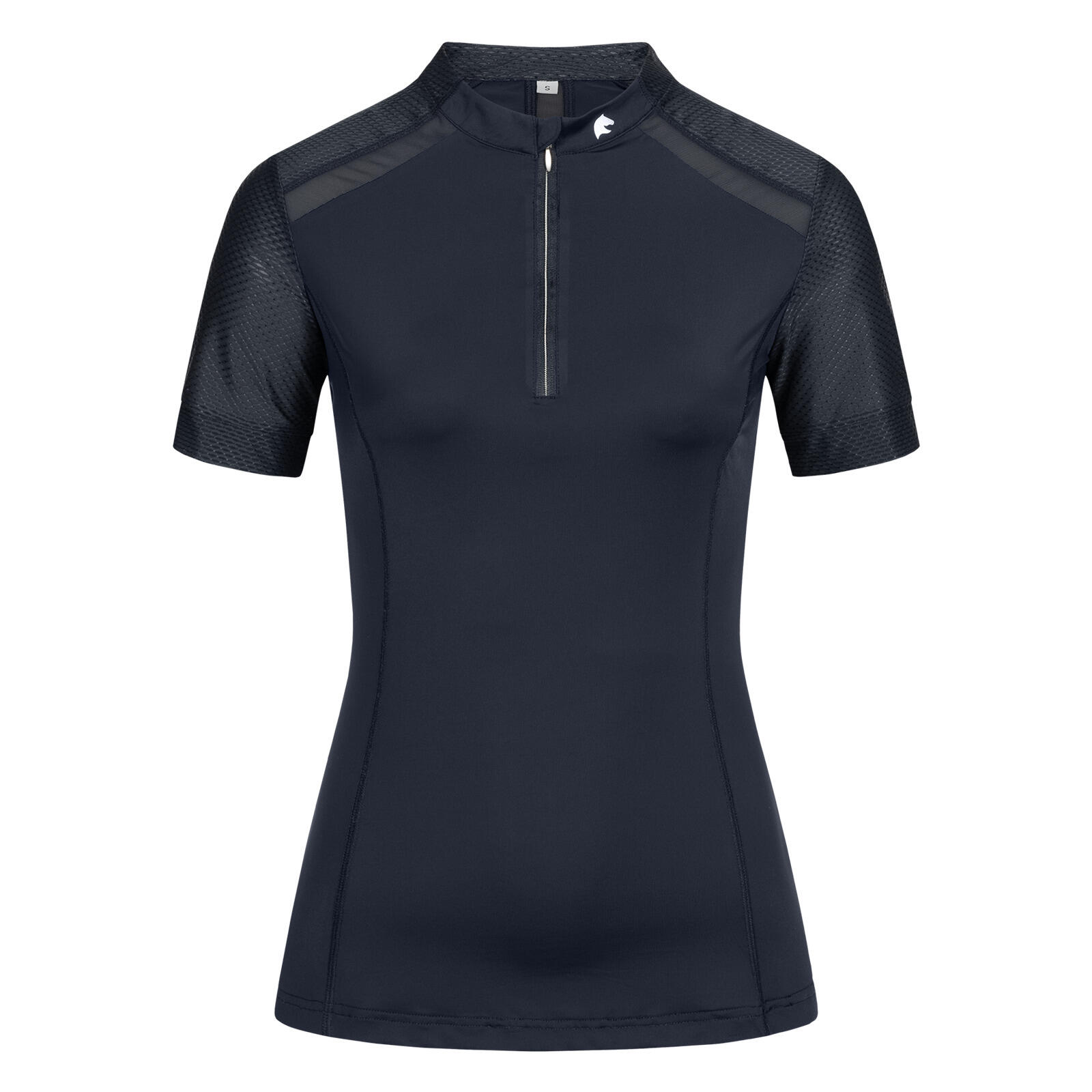 ELT Polo tecnico da equitazione con zip per donna ELT Nancy