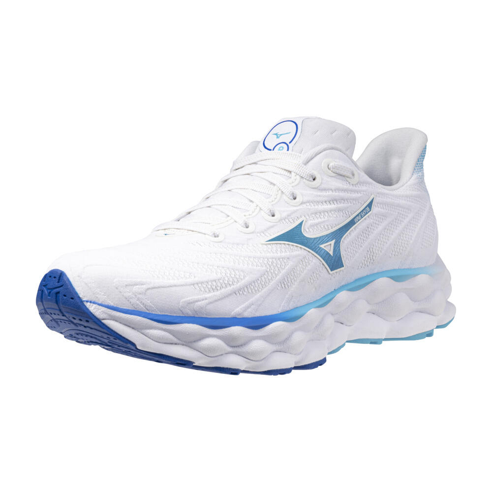 Mizuno Zapatillas Wave Sky Wos Blanco/azul 3/7