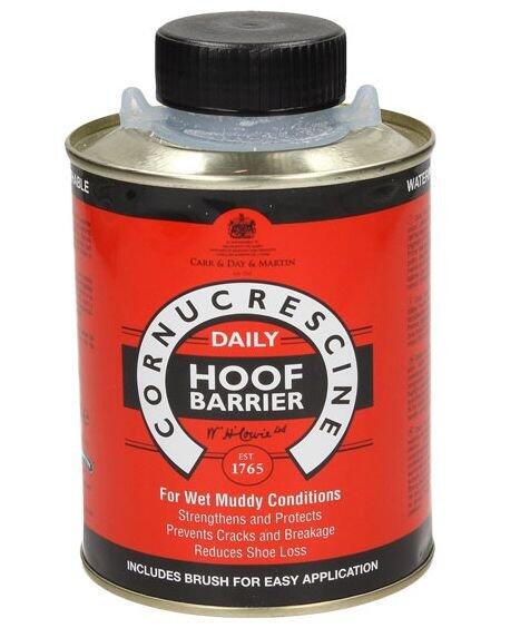 CARR & DAY & MARTIN Cornucrescine Daily Hoof Barrier rende impermeabile lo zoccolo fragile da acqua