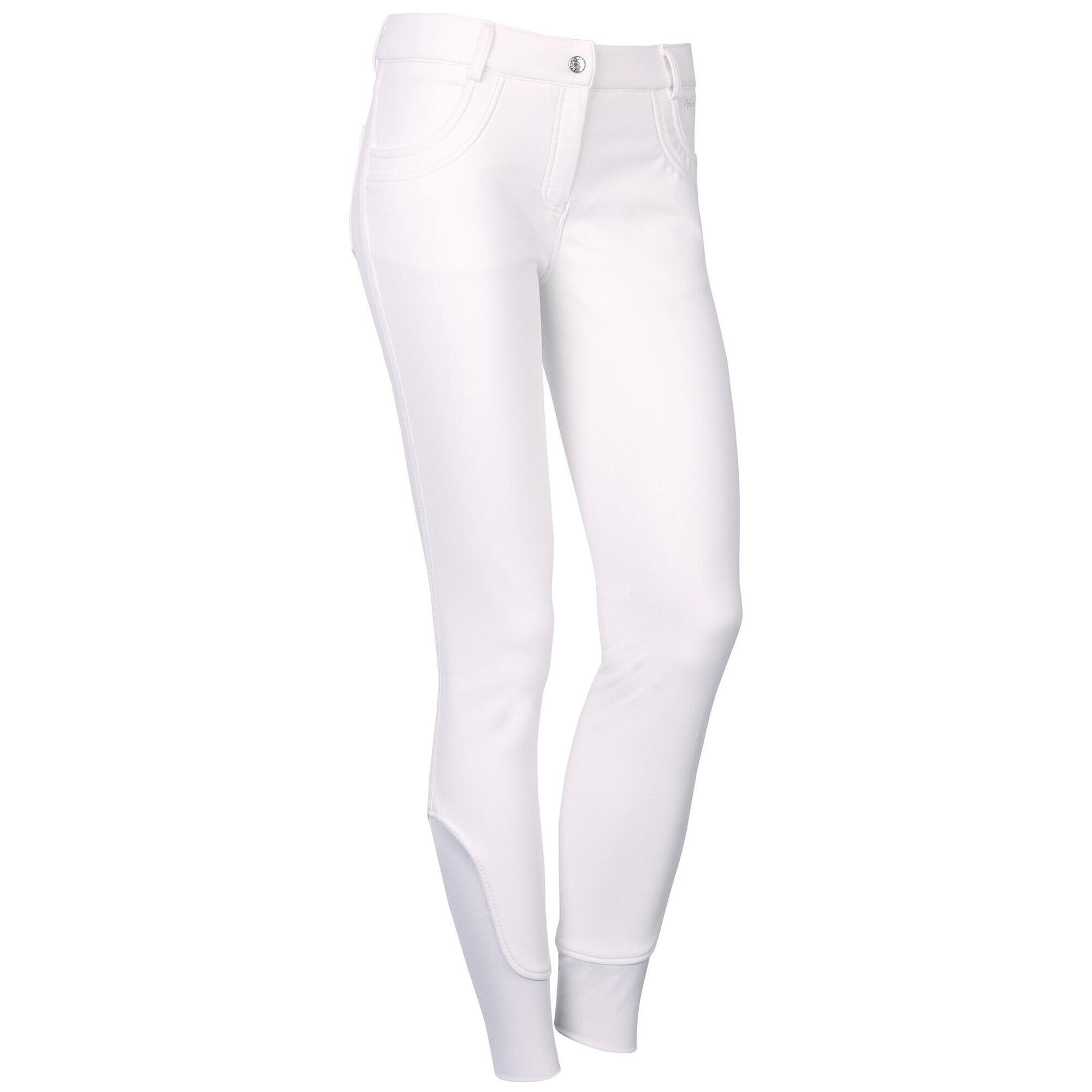 Harry's Horse Pantalon d'équitation Softshell Competition - Blanc