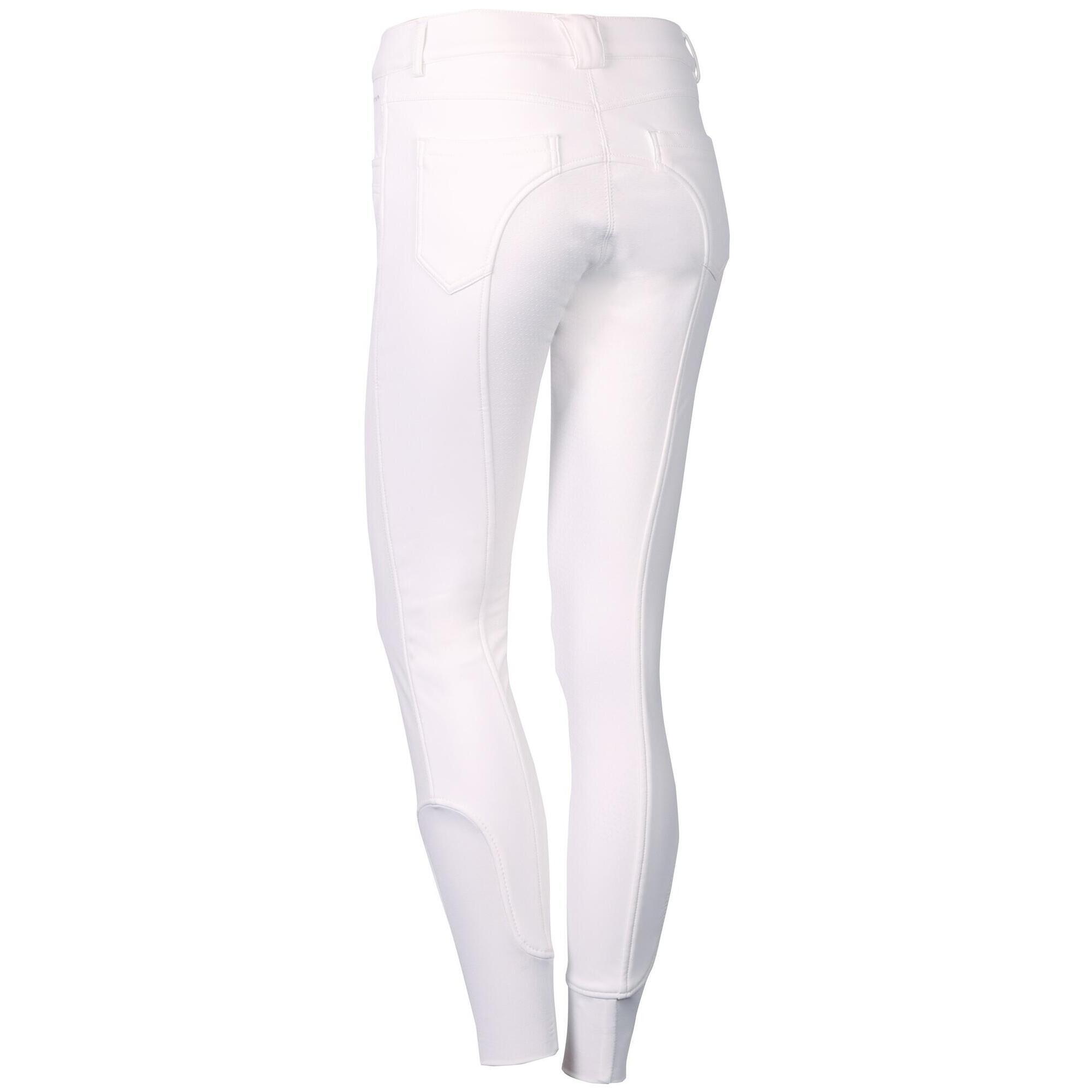 Harry's Horse Pantalon d'équitation Softshell Competition - Blanc