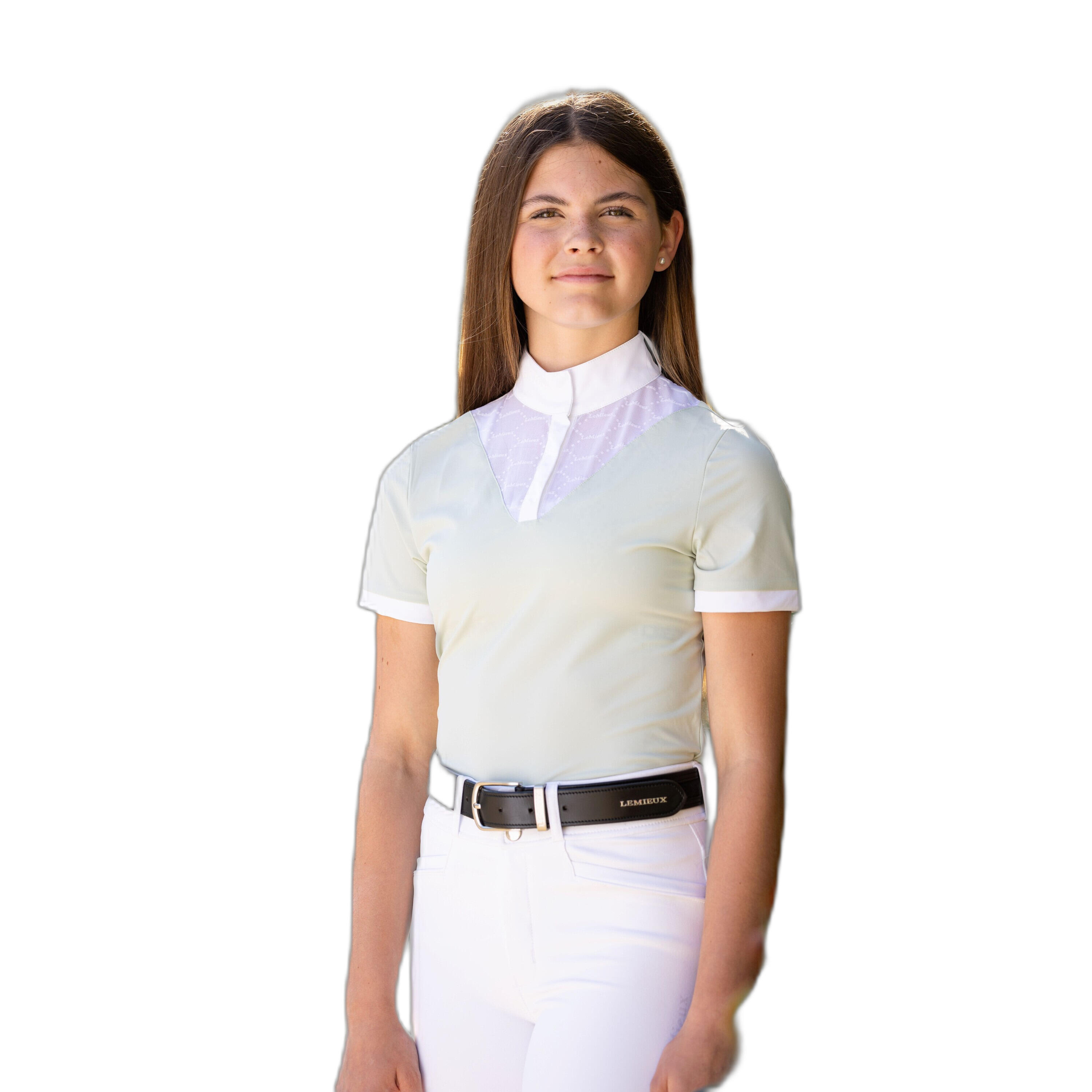 Wedstrijdshirt voor meisjes LeMieux Rider Eva 2/4