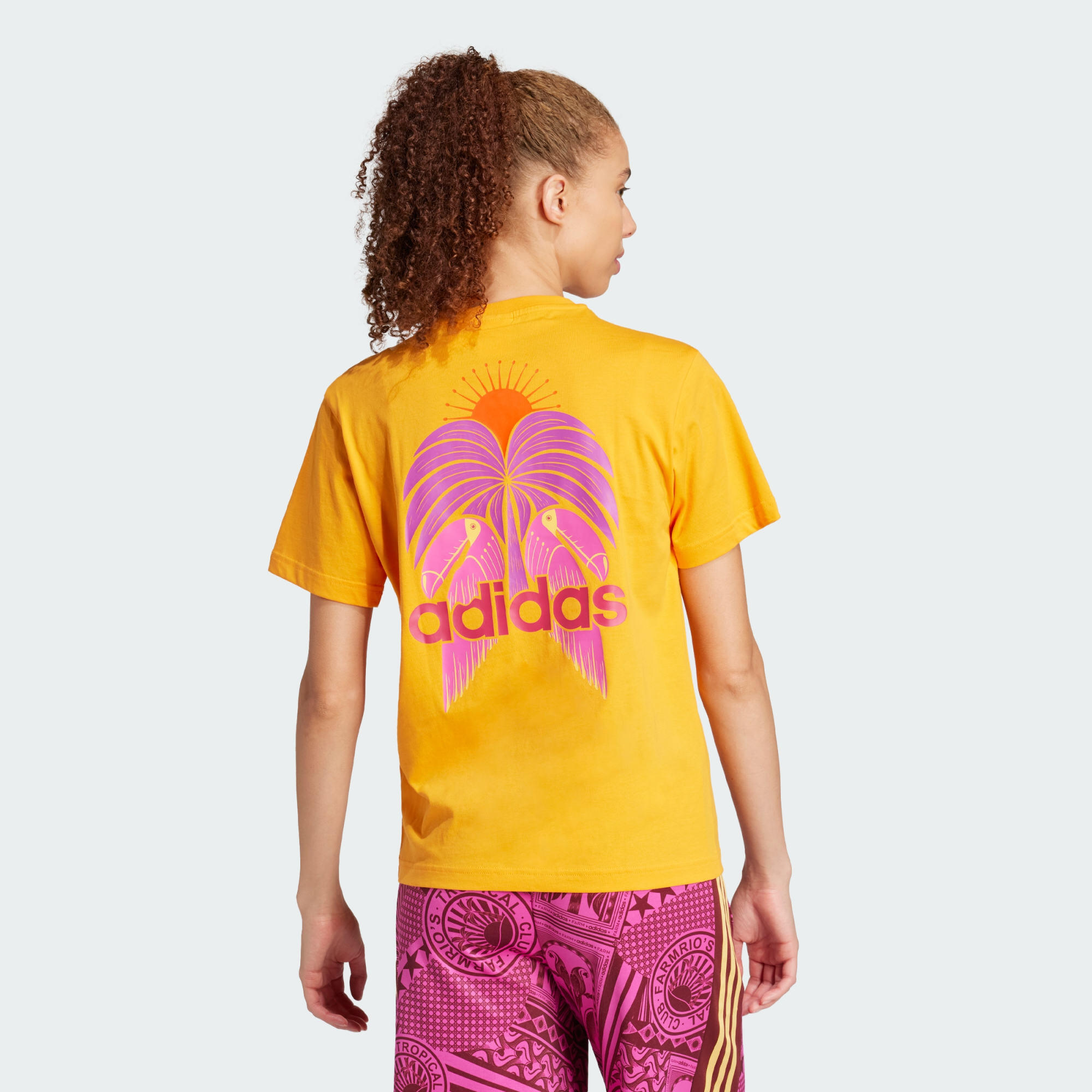 T-shirt adidas x FARM 3/5