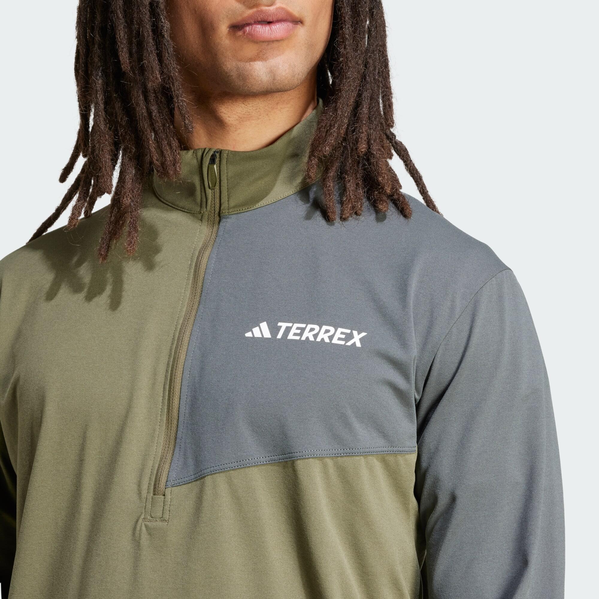 Terrex Multi Climacool 1/2 Zip Long Sleeve Tee 4/5