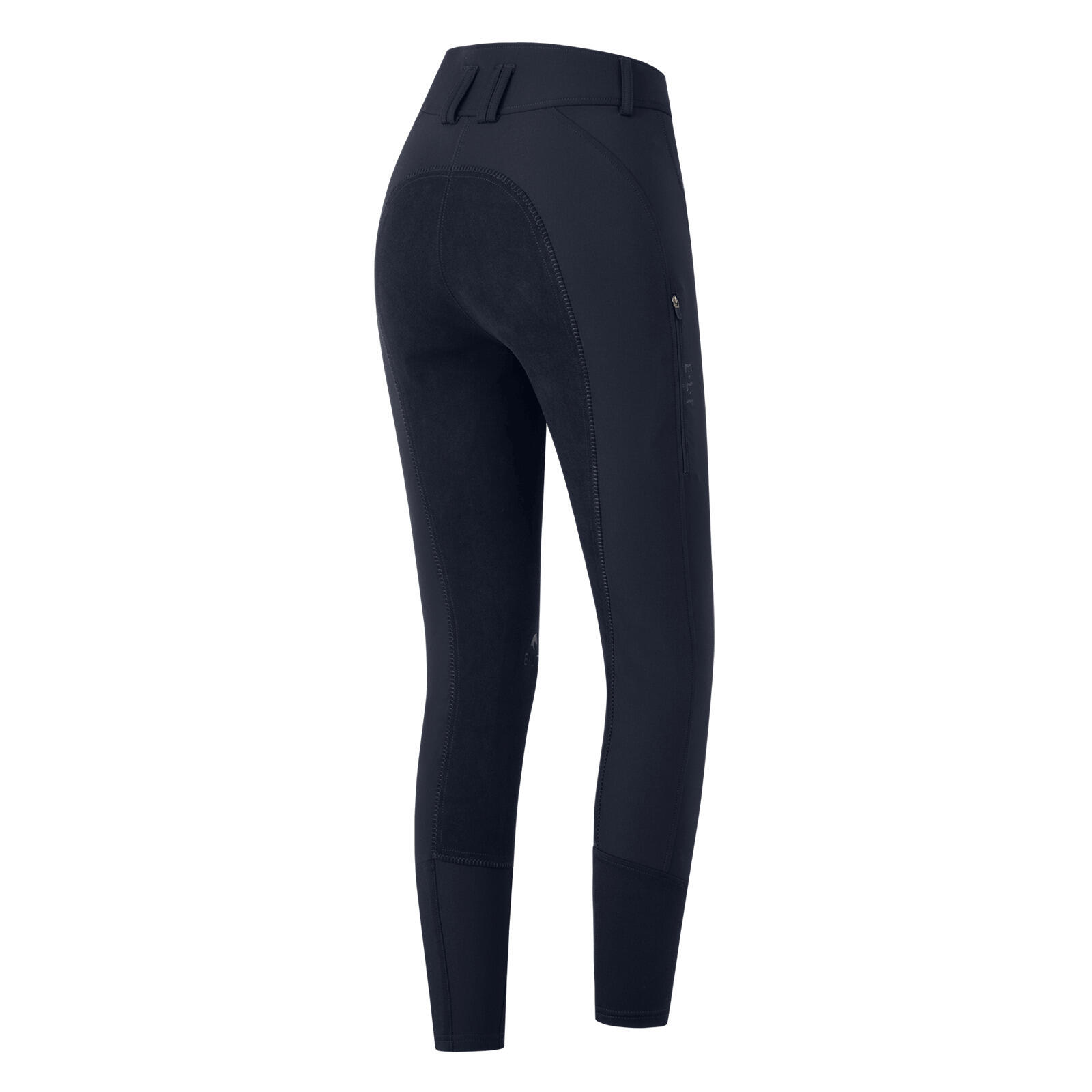 Pantalon équitation full grip taille haute femme ELT Oktavia Curved 3/3