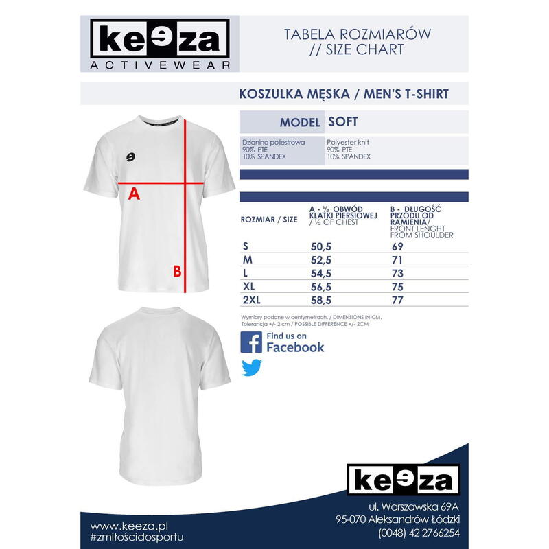 Koszulka Keeza Soft