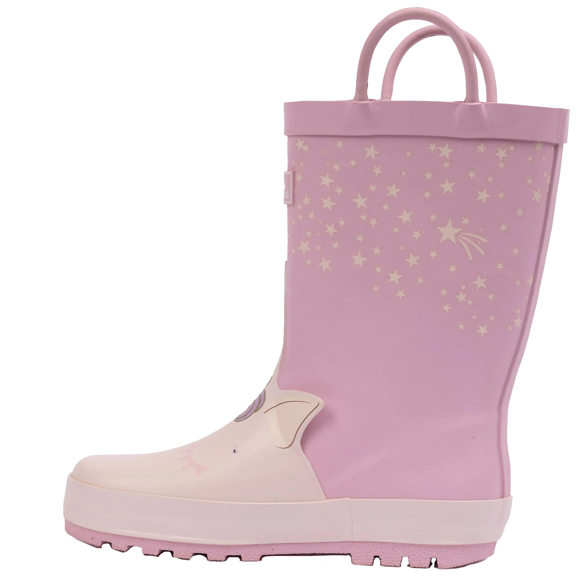 Gummistiefel "Character", Einhorn Kinder Violett/Beige 3/5