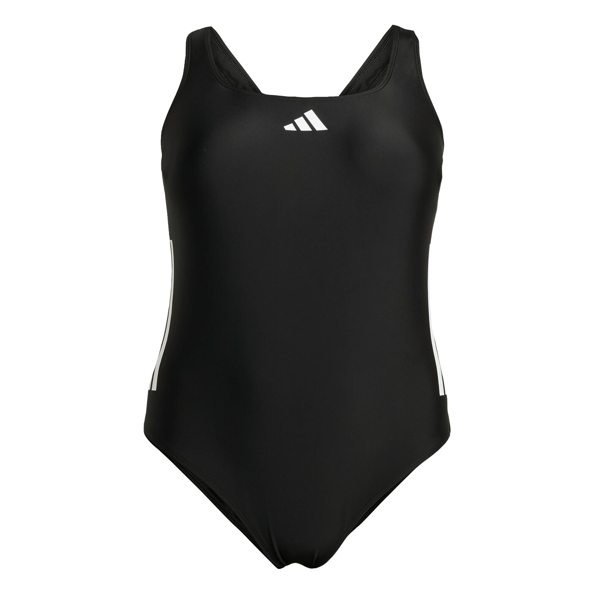 3-Stripes C-Back Graphic Swimsuit (Large Sizes) ADIDAS Decathlon