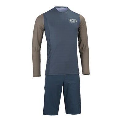 Maglia a maniche lunghe Kenny Charger Blu/Khaki