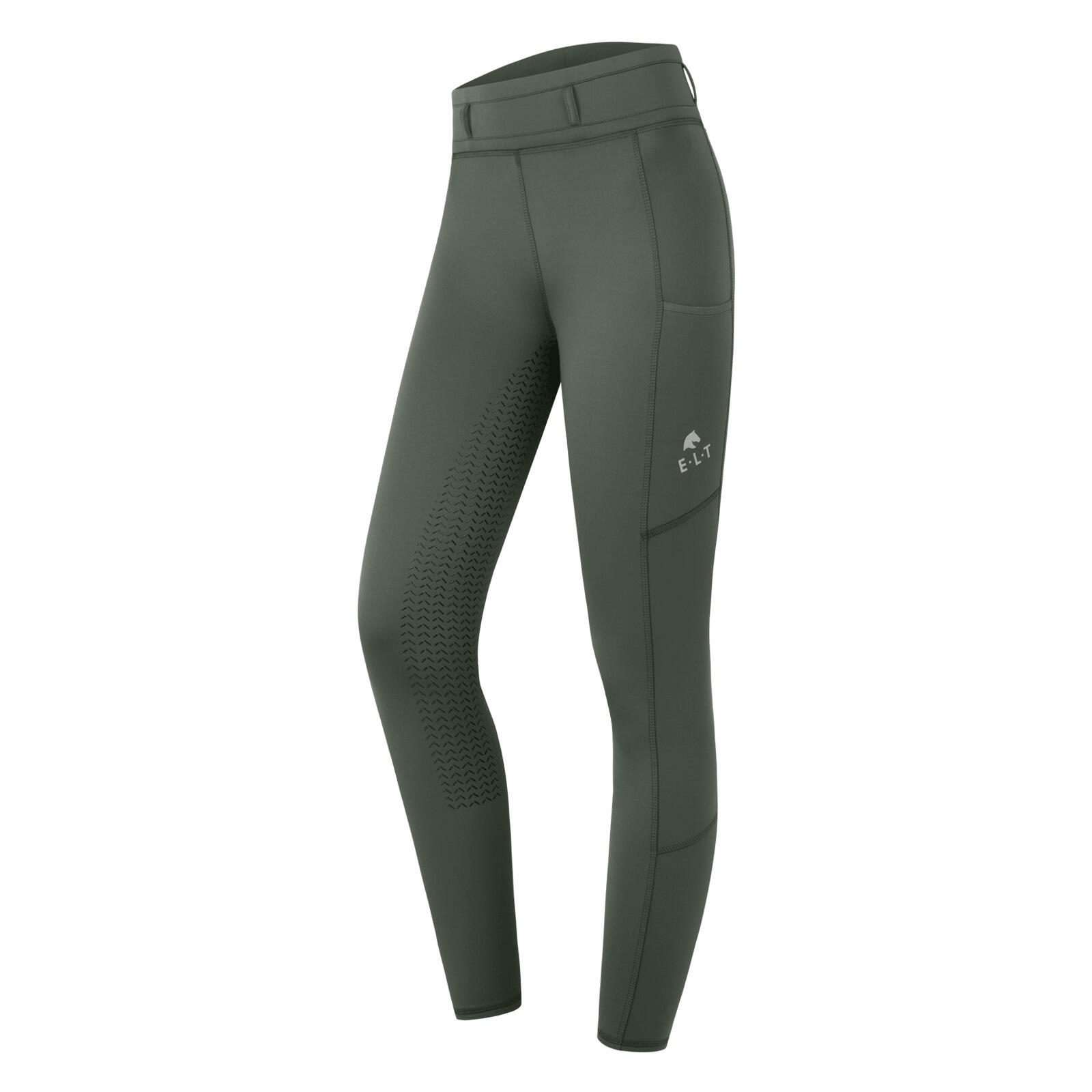Elt - Legging Équitation Full Grip Femme Elt Ella - Legging - Vert - 40 - Decathlon