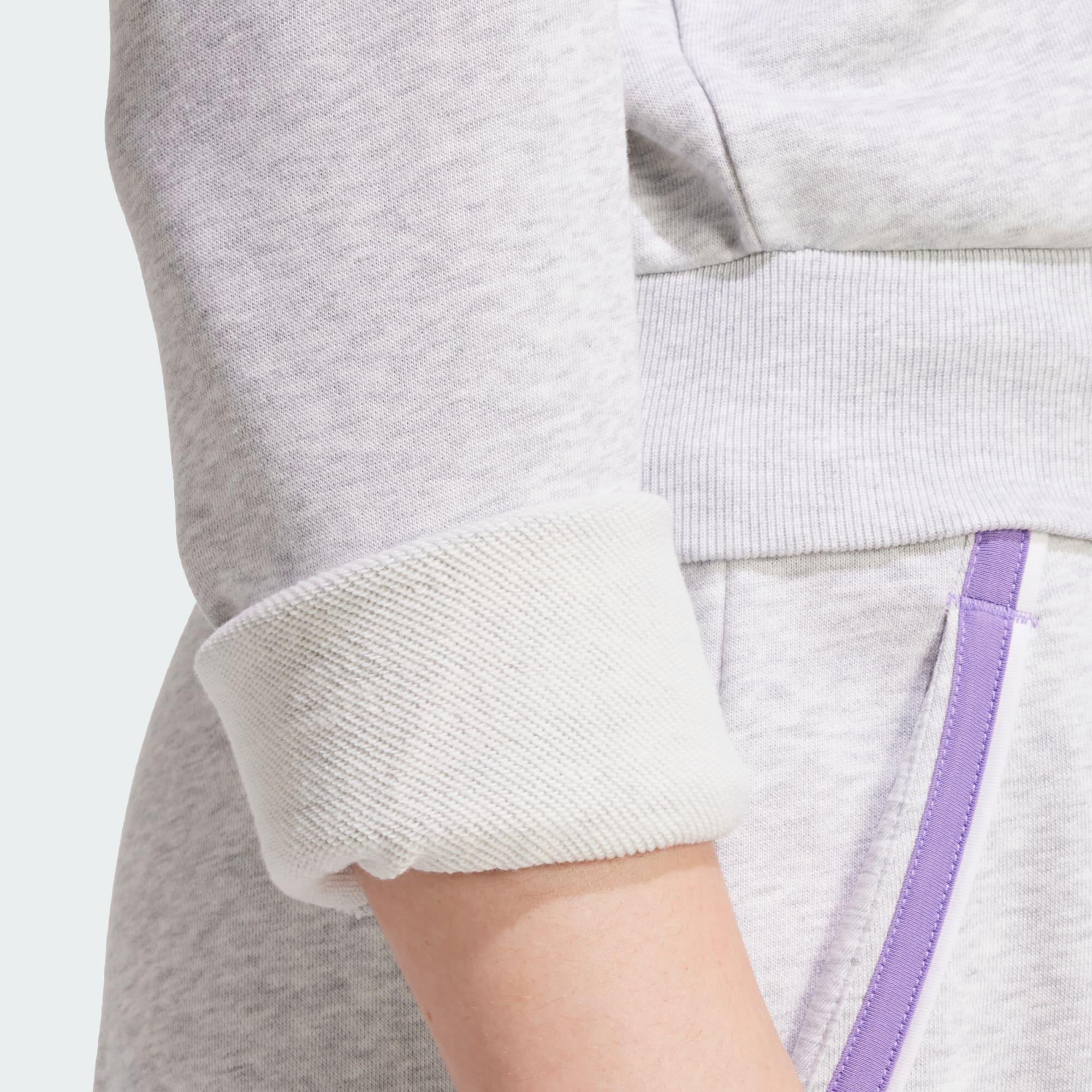 Giacca da allenamento Essentials Color Pop French Terry Crop Quarter-Zip 5/5
