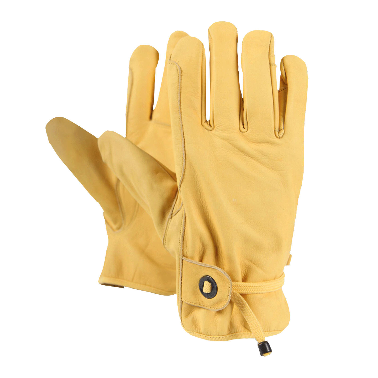 Elt - Gants De Travail En Cuir Elt Texas - Gants - Jaune - 40 M - Decathlon