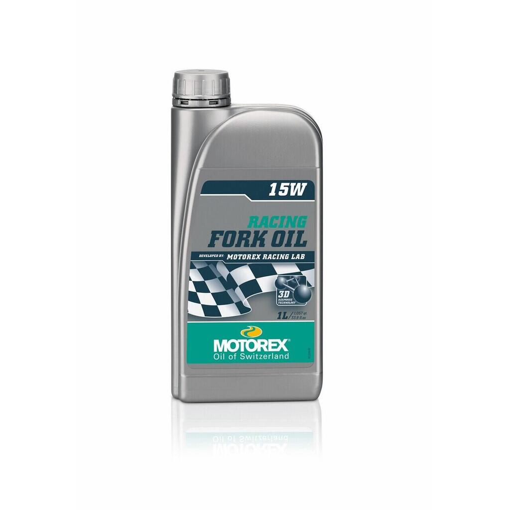 Fork oil plastic bottle Motorex Racing 15W