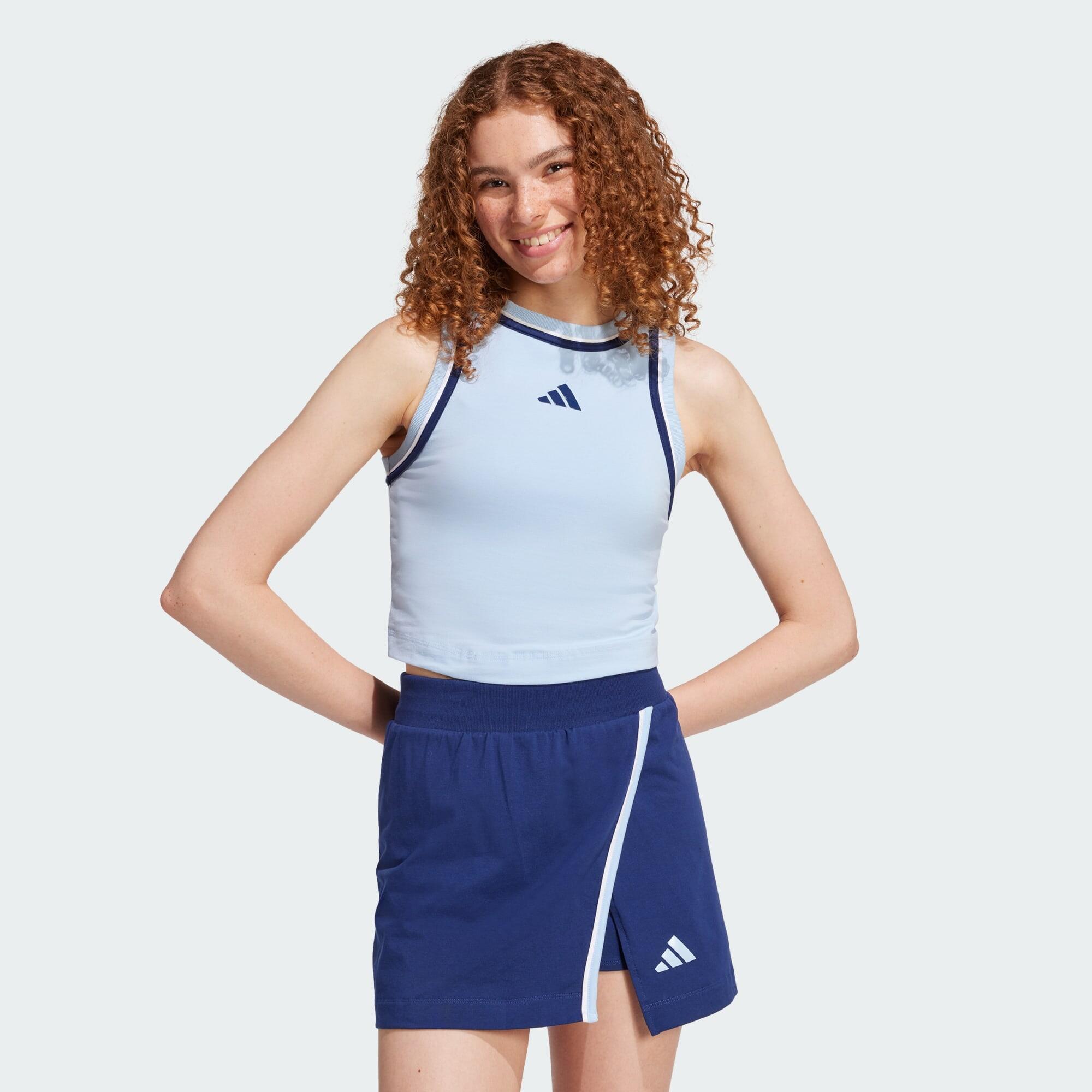 ADIDAS Essentials Color-Pop Cotton Crop Tanktop