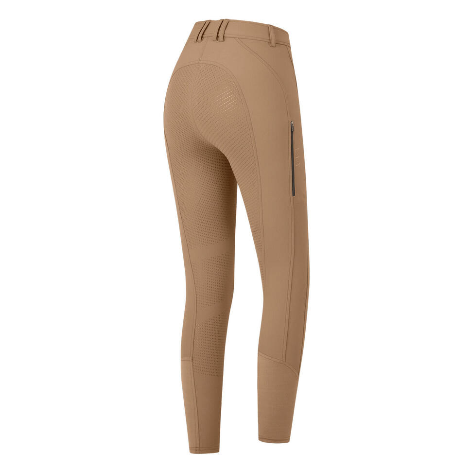 Leggins jeździeckie z pełnym gripem dla kobiet ELT Oktavia