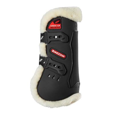 Stinchiere per cavalli chiuse anteriormente Zandona Carbon Air Techno-Fur