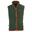 Gilet polaire pour enfants Arendal vert forêt/orange