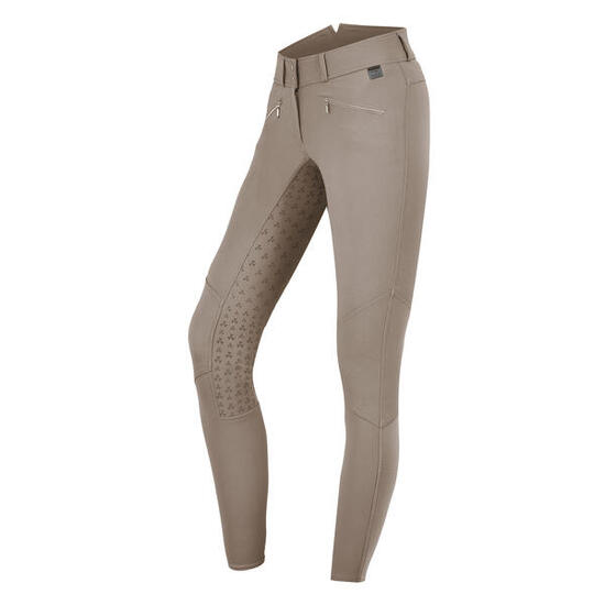 Pantaloni da equitazione da concorso con full grip donna ELT Hella