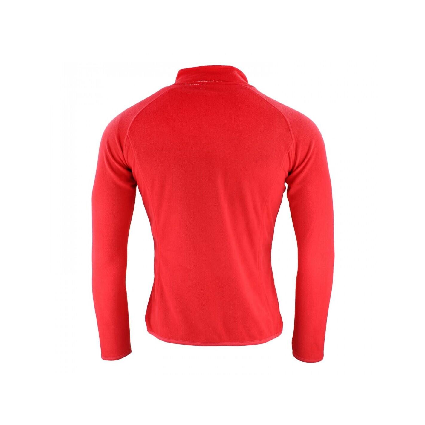 Pile con cappuccio con 1/2 zip Peak Mountain 2/2