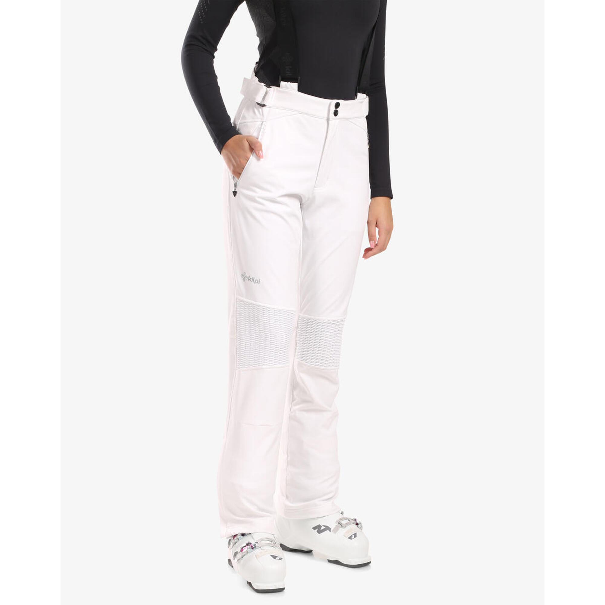 Kilpi - Pantalon De Ski Softshell Pour Femme Kilpi Dione-w - Pantalons - Blanc - 40 M - Decathlon