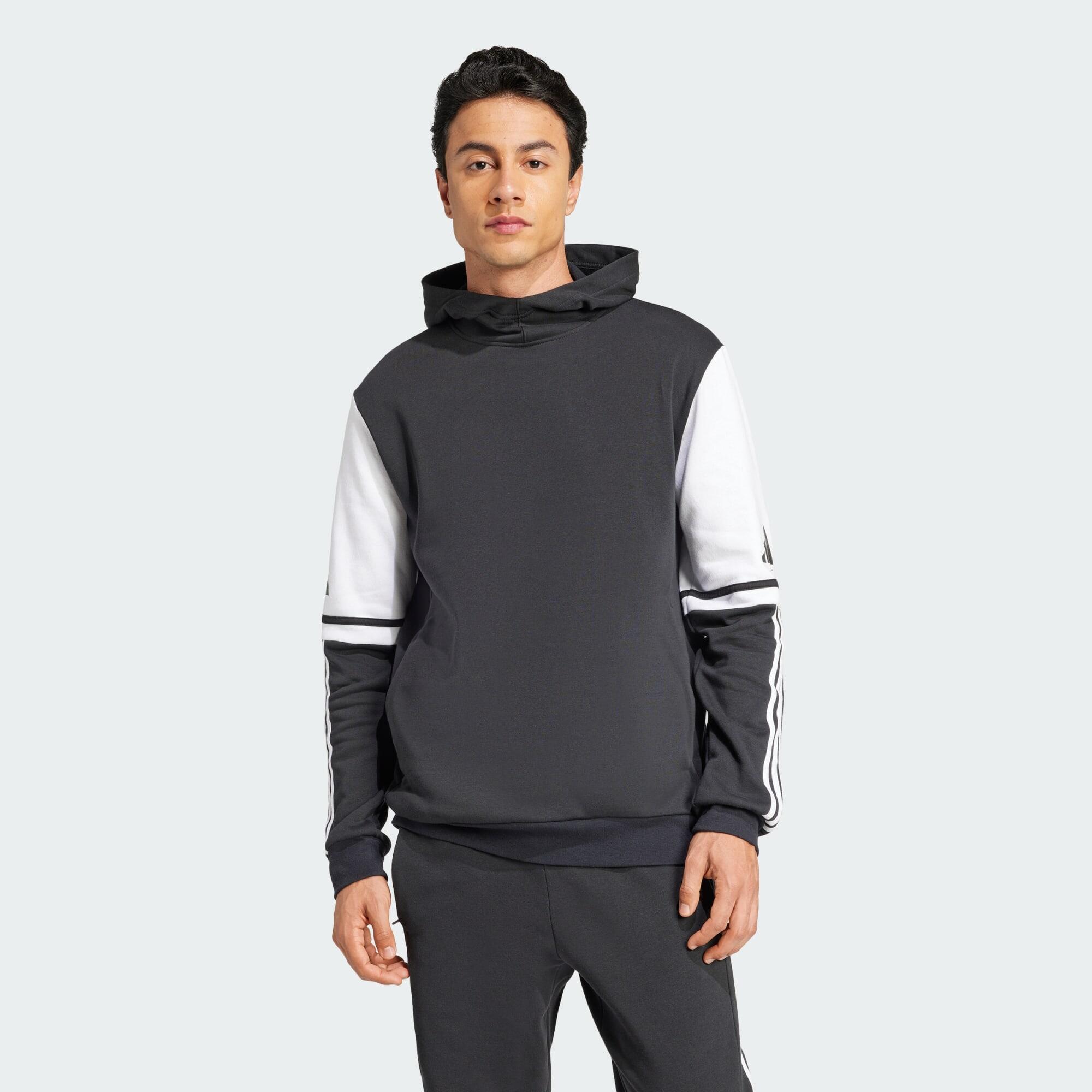 Adidas - Sweat-shirt À Capuche De Survêtement Squadra 25 - Pull - Blanc|noir - 48 Xl - Decathlon