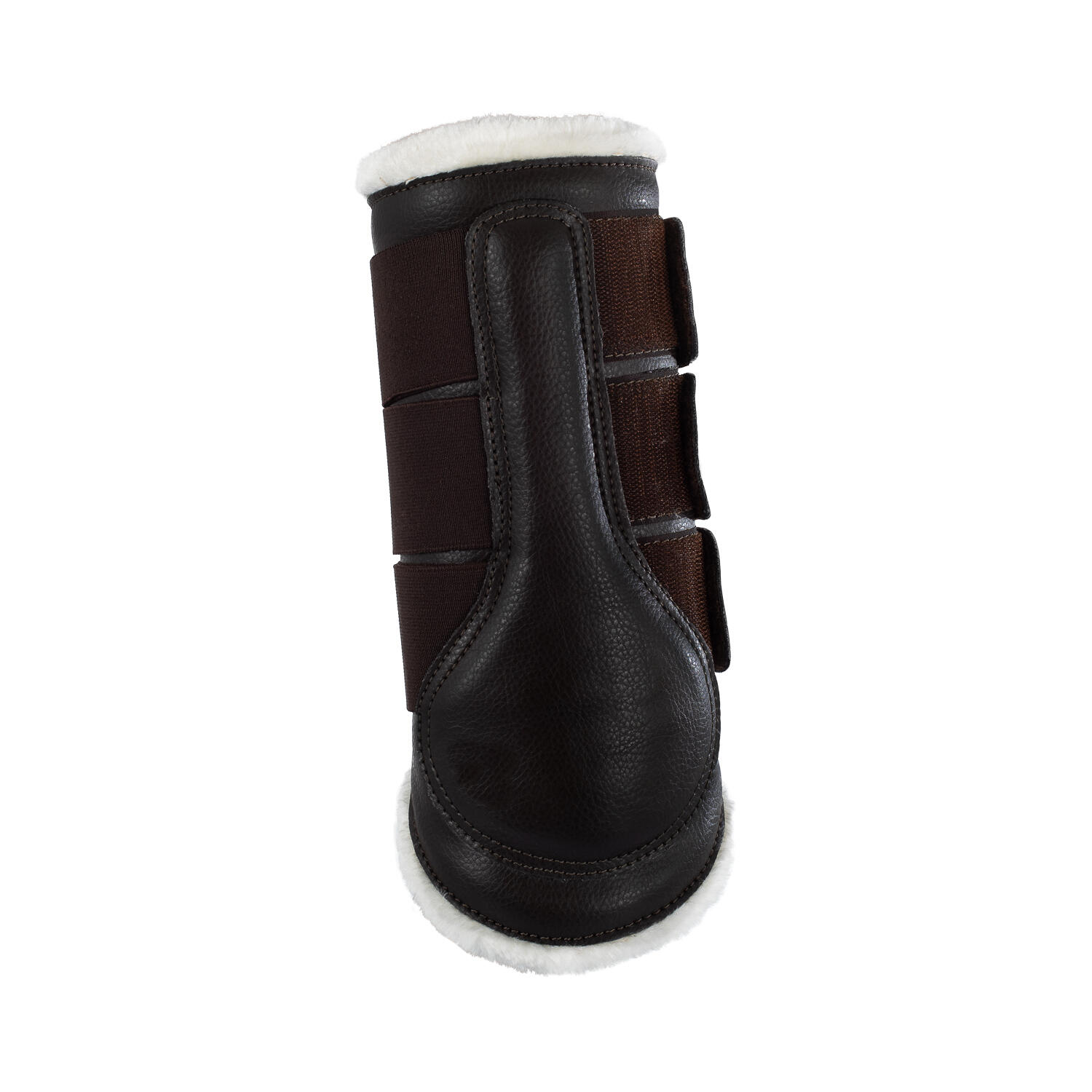 Synthetische lammfell hintere gaiter mit dreifachem klettverschluss 5/7