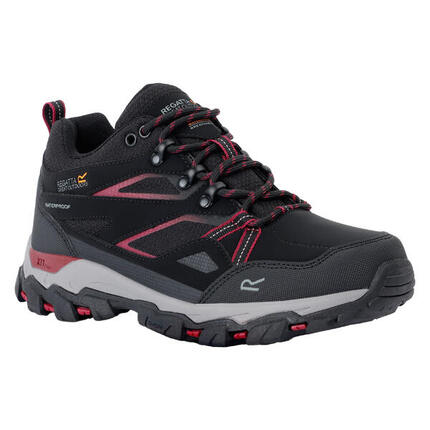 Chaussures De Marche HOLCOMBE Femme (Noir / Bordeaux)