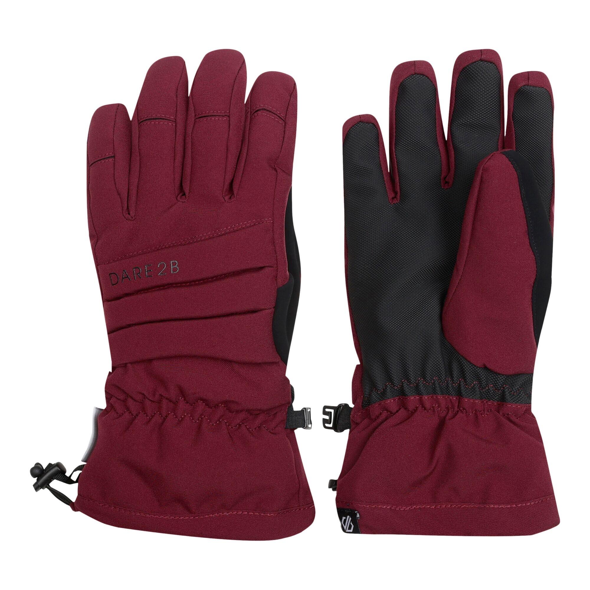 Womens/Ladies Charisma III Logo Ski Gloves (Fig) 3/4