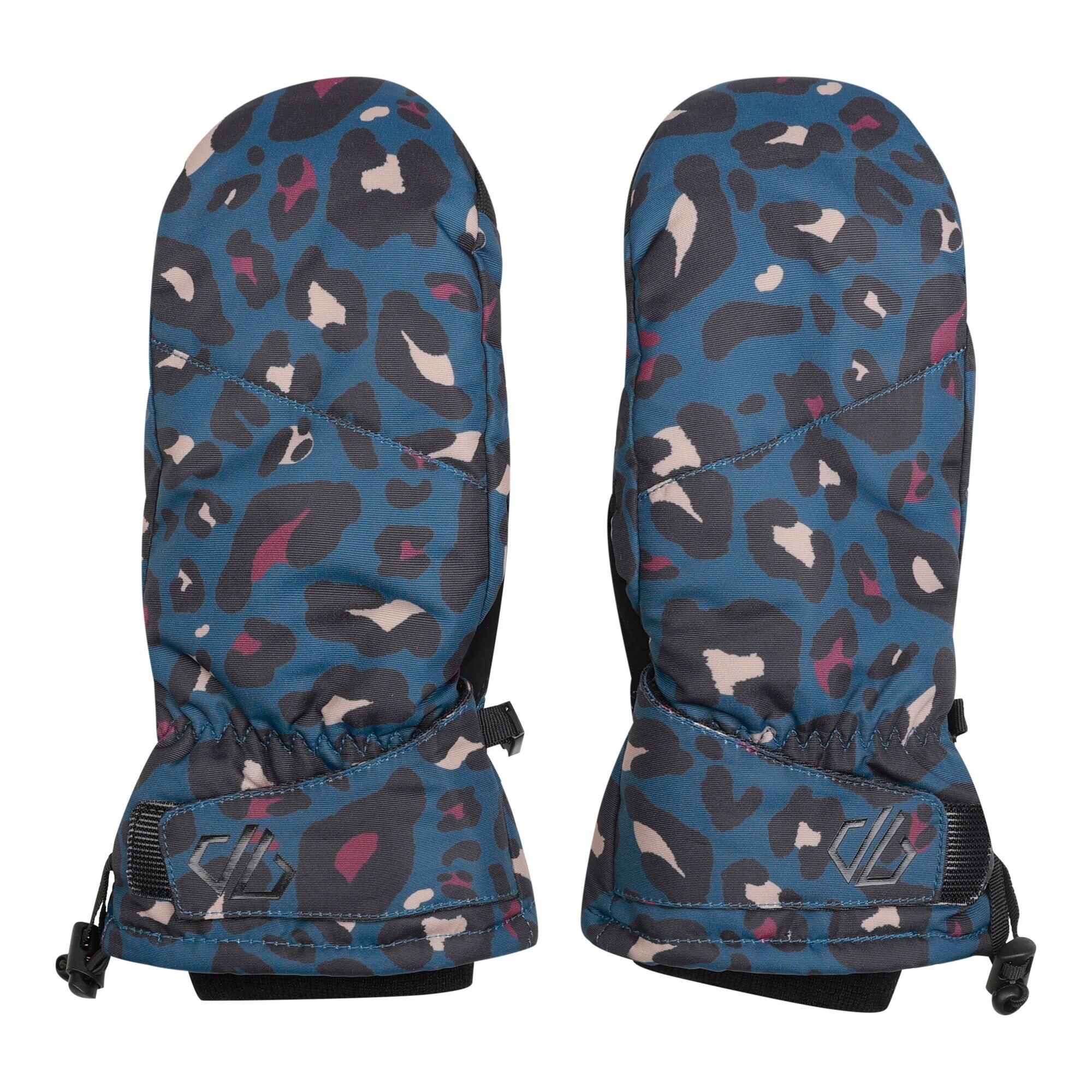 DARE 2B Donna Stampa Animale Guanti Da Sci Dare 2B Dignity II Moonlight Denim