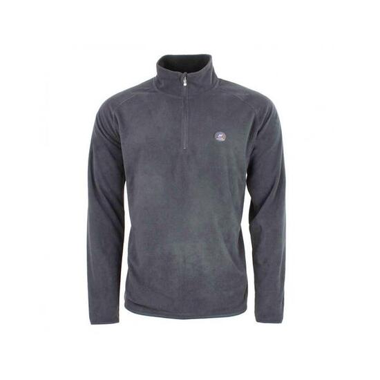 Fleece mit Kapuze 1/2 Reißverschluss Peak Mountain