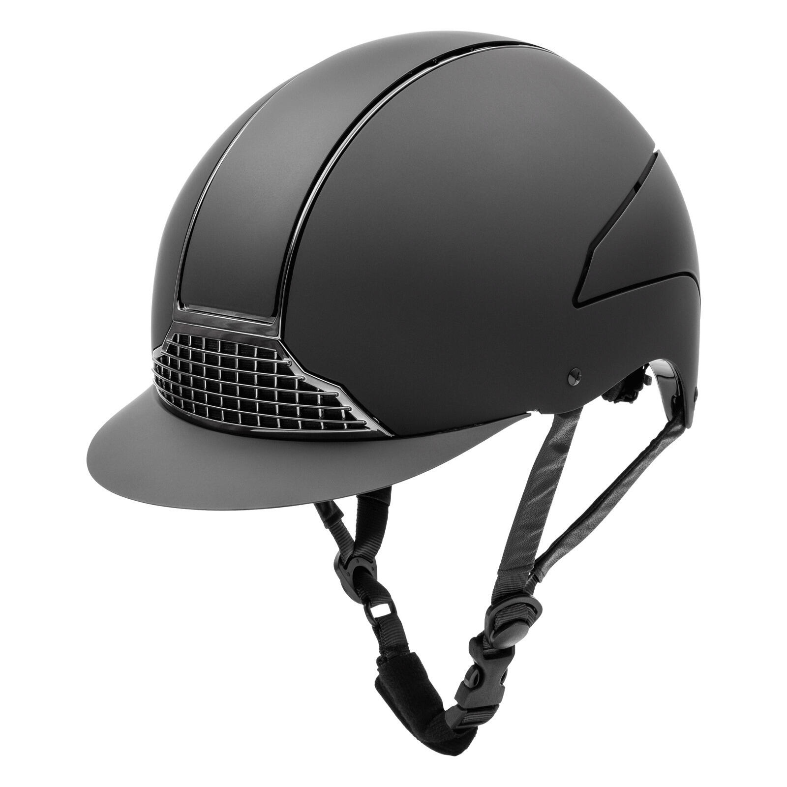 SWING Casco da bici da equitazione Swing H24 Chrome