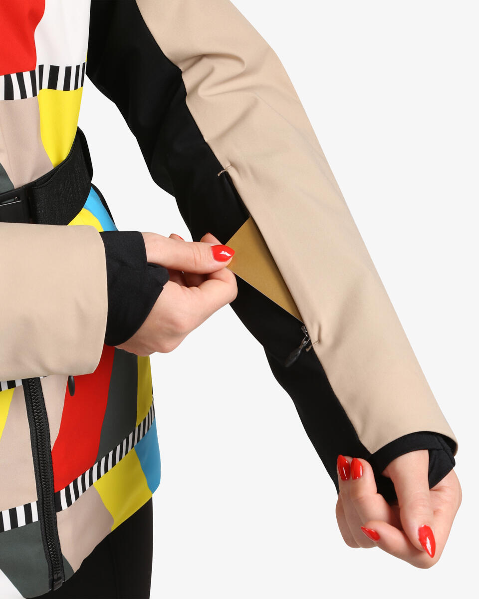 Chaqueta de esquí para mujer con calefacción integrada Kilpi CLAIR-W 6/7