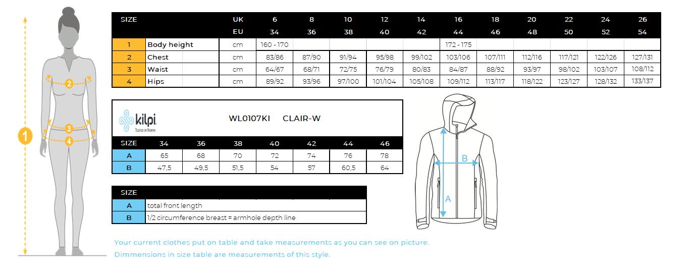 Veste de ski pour femme avec chauffage intégré Kilpi CLAIR-W 7/7