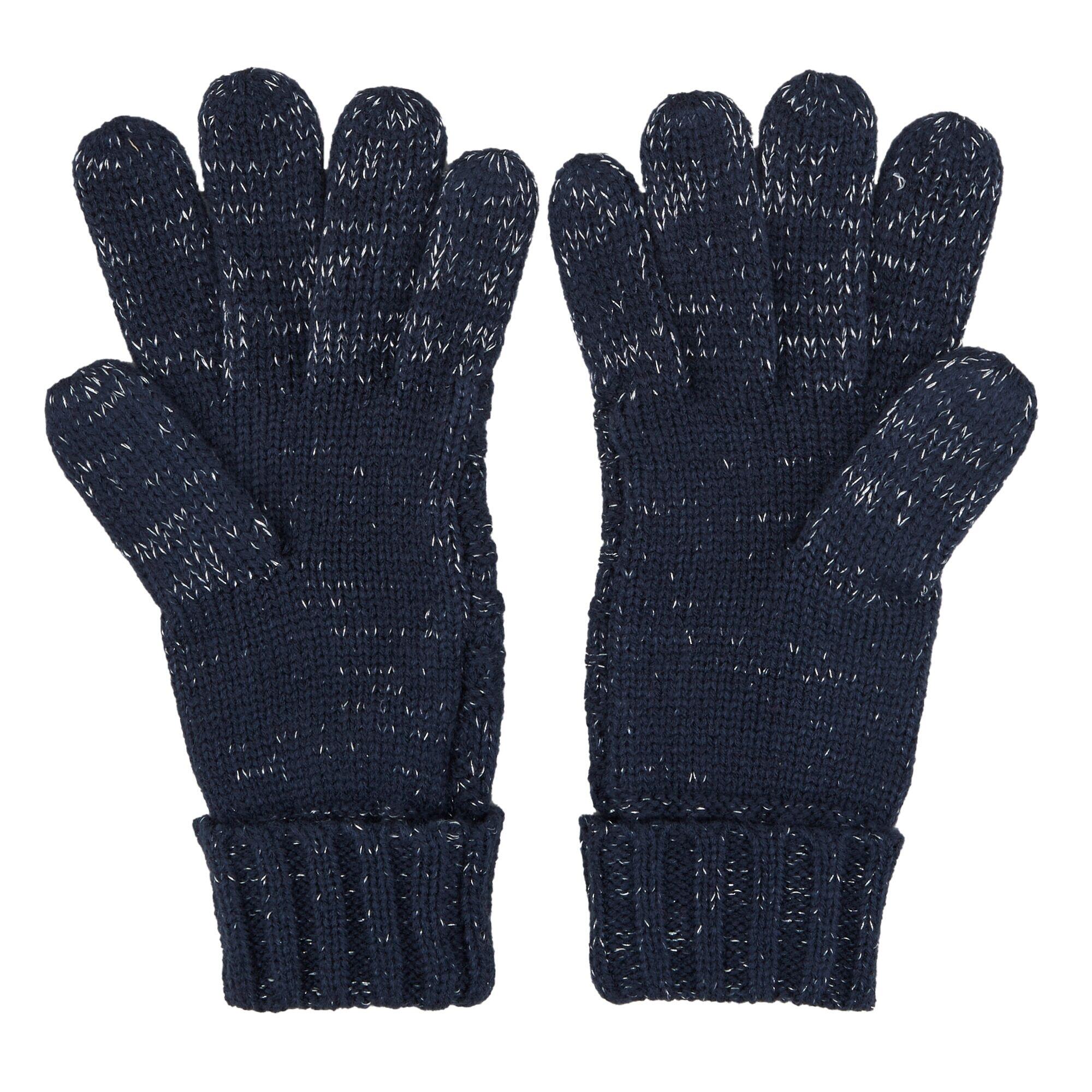 Womens/Ladies Multimix V Gloves (Navy) 2/4
