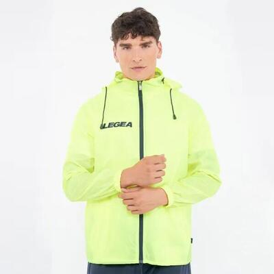 Giacca impermeabile da pioggia CAIRO rosa fluo