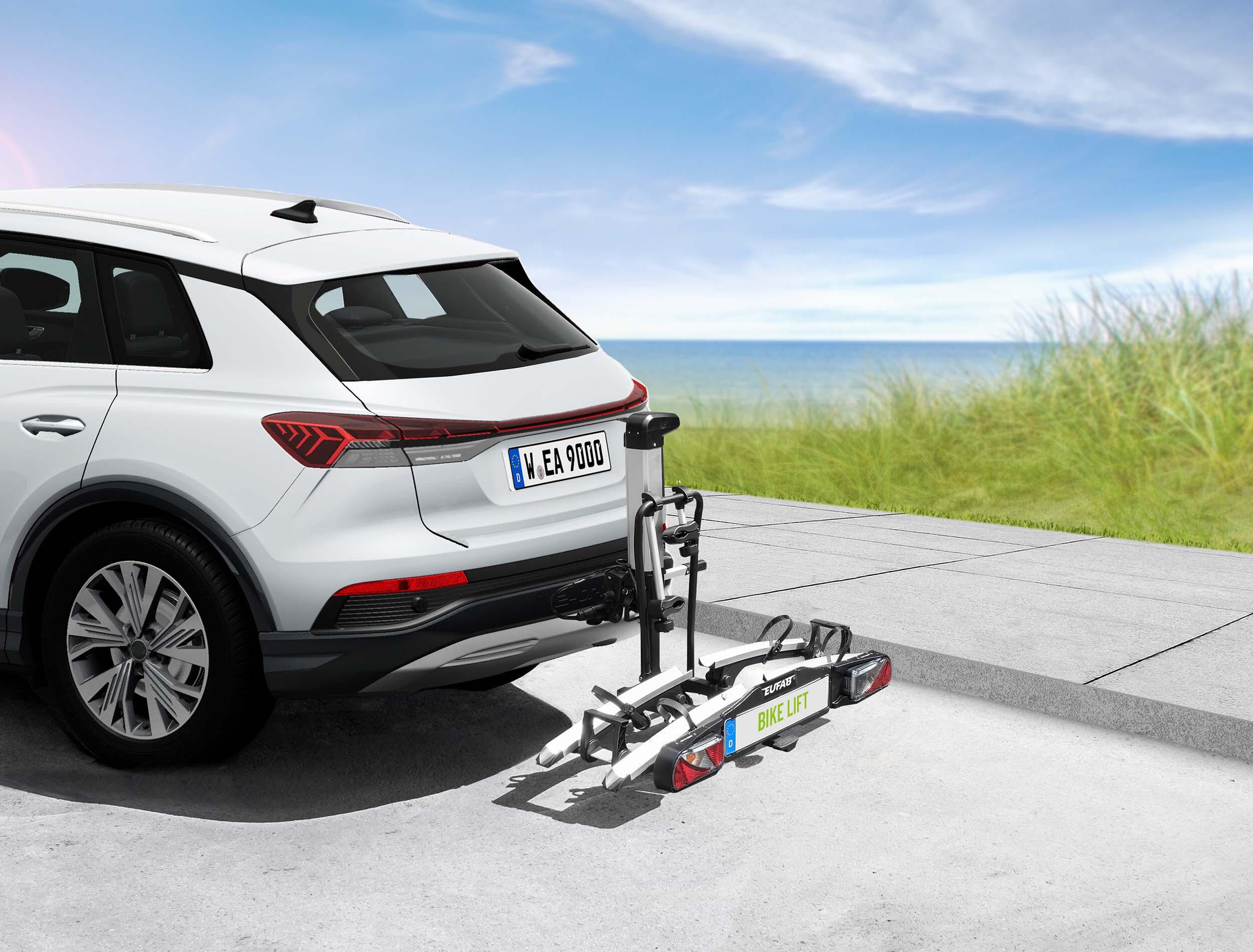 PORTE-VÉLOS 2 VÉLOS AVEC SYSTÈME DE LEVAGE ÉLECTRIQUE BIKE LIFT - EUFAB 3/8