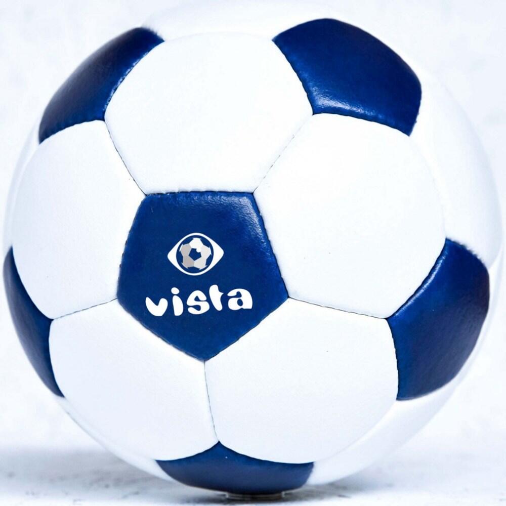 VISTA Milieuverantwoorde Vista Retro-voetbal, Kleur: blauw