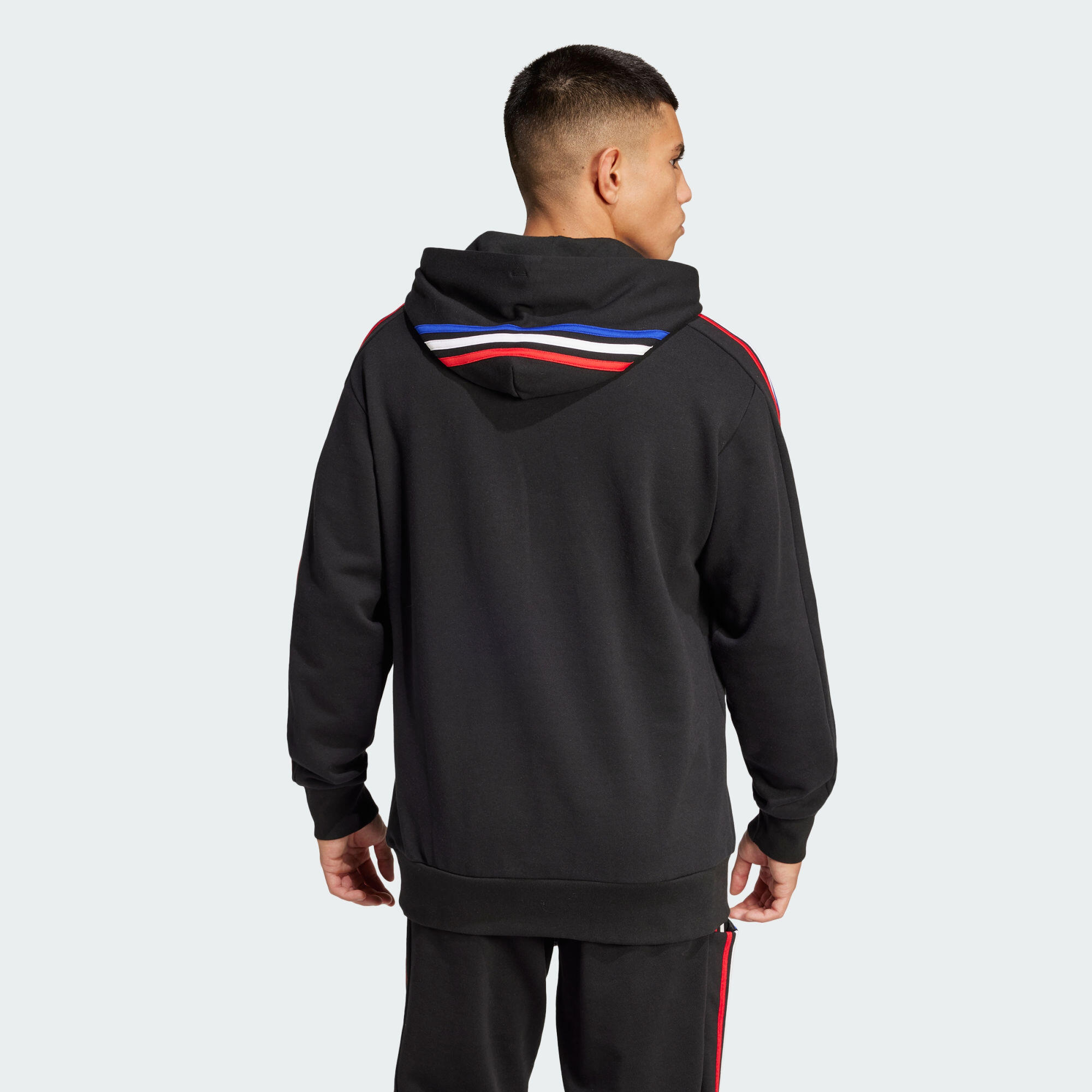 France Essentials 3-Stripes Hoodie 3/7