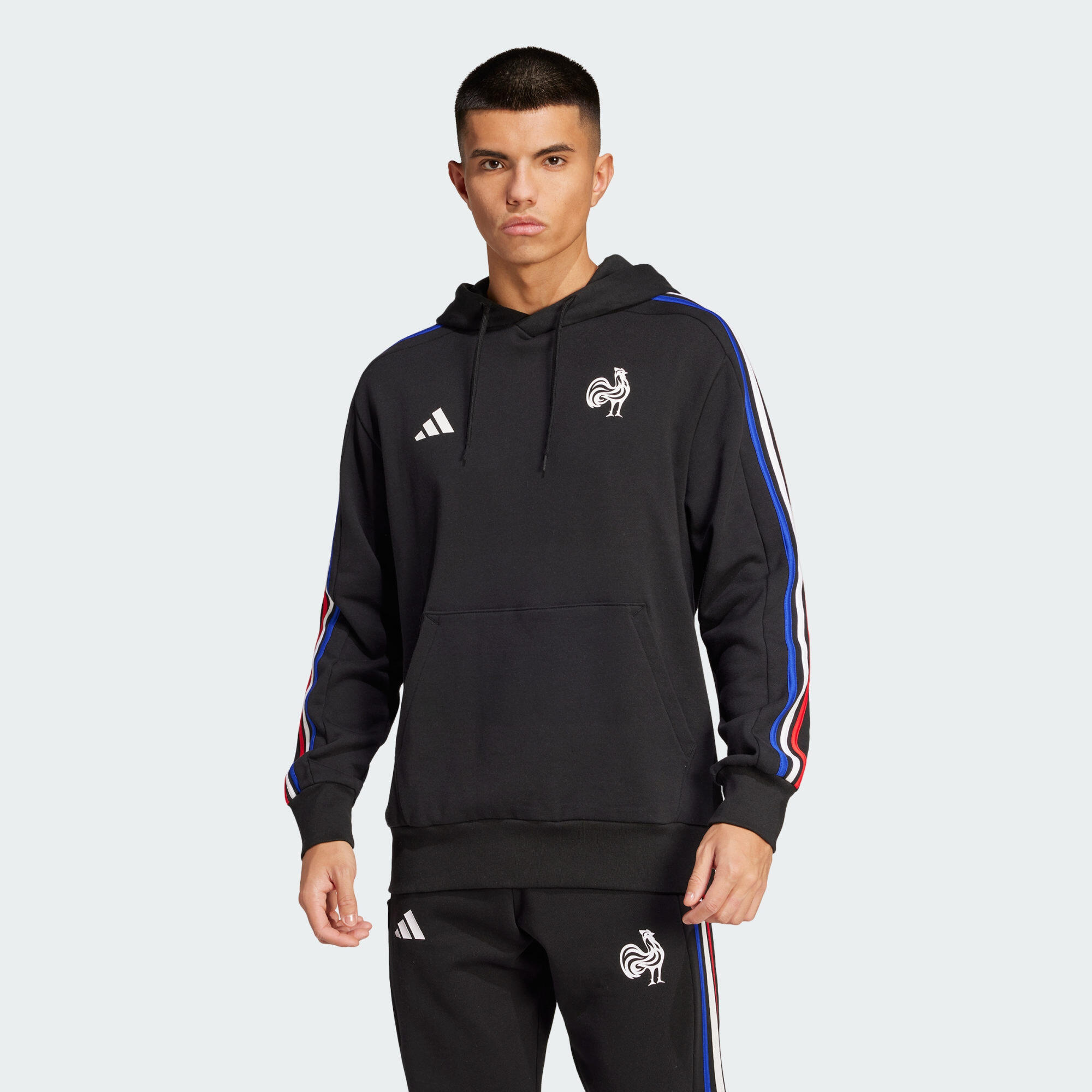 ADIDAS Mikina France Essentials 3-Stripes