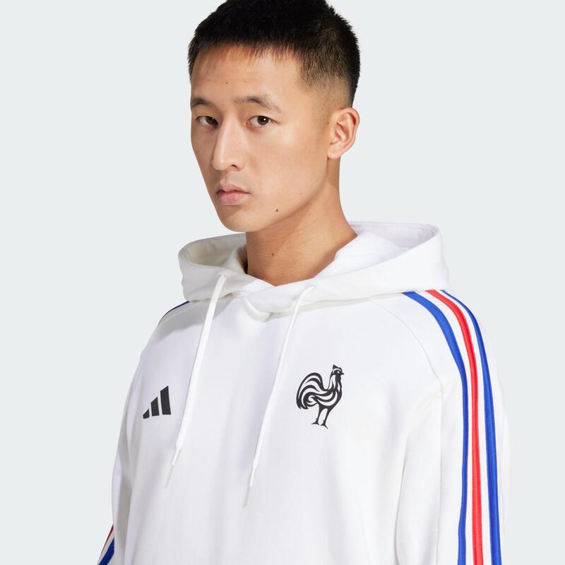 Sweat-shirt à capuche 3 bandes France Essentials