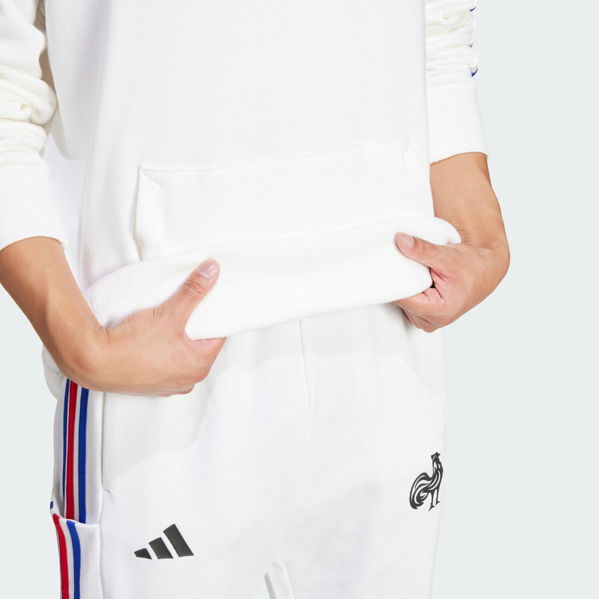 Camisola com Capuz 3-Stripes Essentials da França 5/6